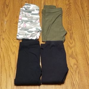 4 soft long leggings